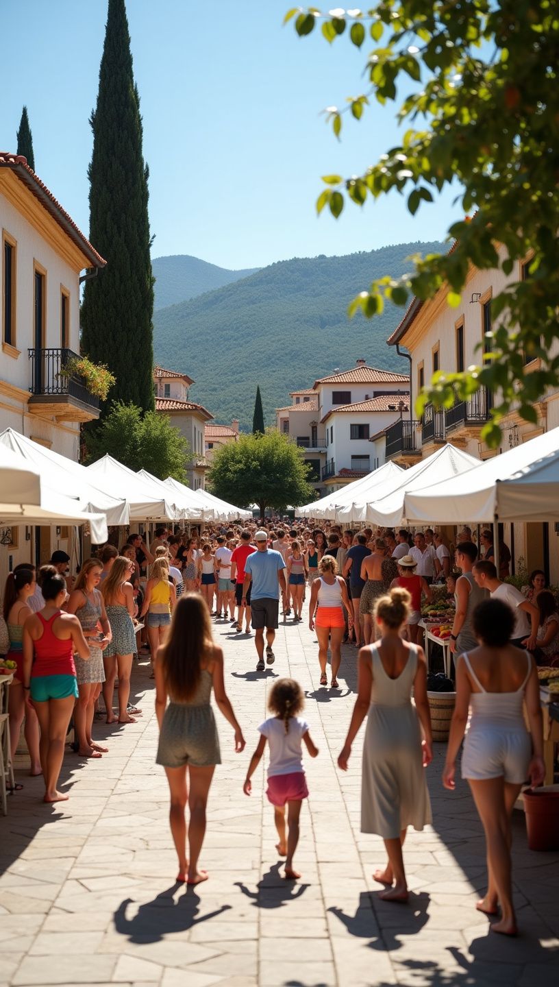 Άτομα που μαγειρεύουν ελληνικά πιάτα με ελιές και βότανα